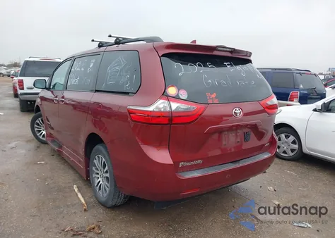 2020 Toyota Sienna Xle Premium z USA, uszkodzony, nr VIN 5TDYZ3DC0LS074650